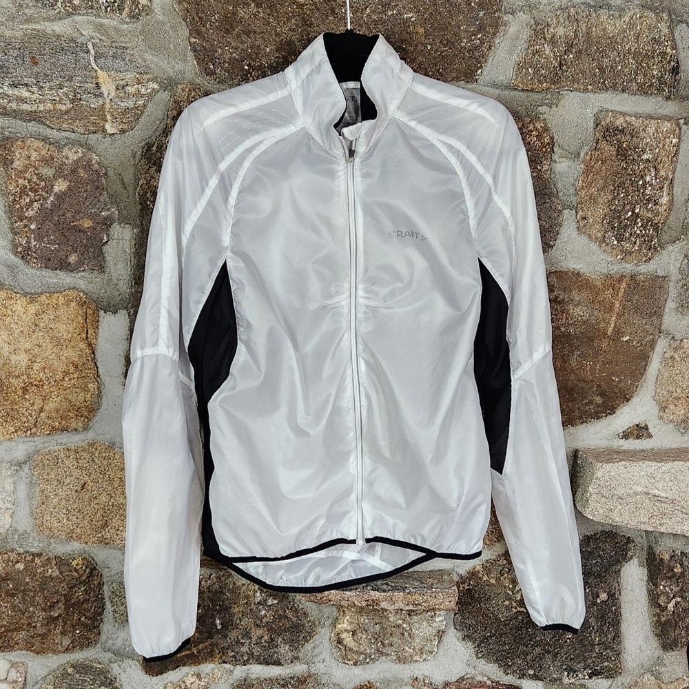 Craft Performance Light Wind Jacket Mens White Size Medium
